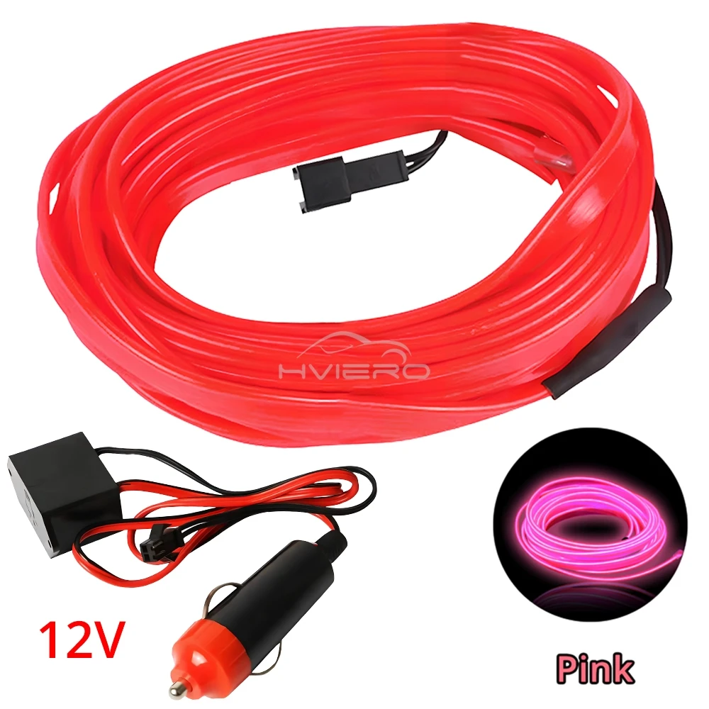 ตัวเลือกสินค้า สายไฟ LED ยืดหยุ่นตกแต่งภายในรถอัตโนมัติ USB