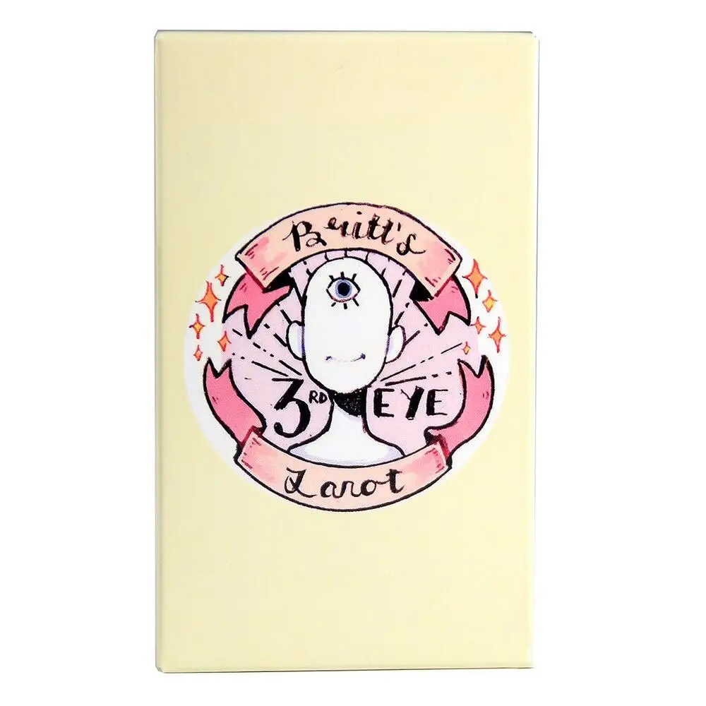 Britt's Third Eye Tarot Cards Britts Third Eye Deck Oracle Card Games Fortune Telling Cards Game 5