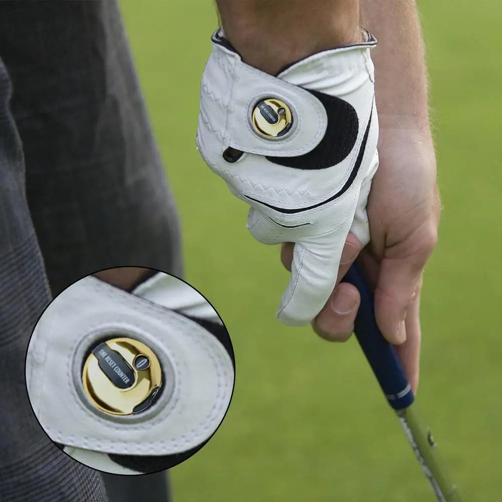 Description Picture 5 of itemGolf Gloves Caps Clip Score Counter Mini Golf Scoring Stroke Device With Touch Reset Clip Quickly Return 0 Score Keeping Device