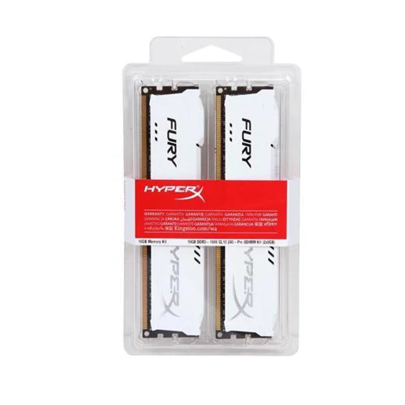 Ram Ddr3 HyperX FURY DDR3 RAM Memory - 4GB, 8GB, 16GB, 32GB Kits