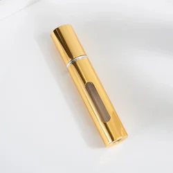 Compact Refillable Aluminum Perfume Spray Bottle (1pc 10ml)