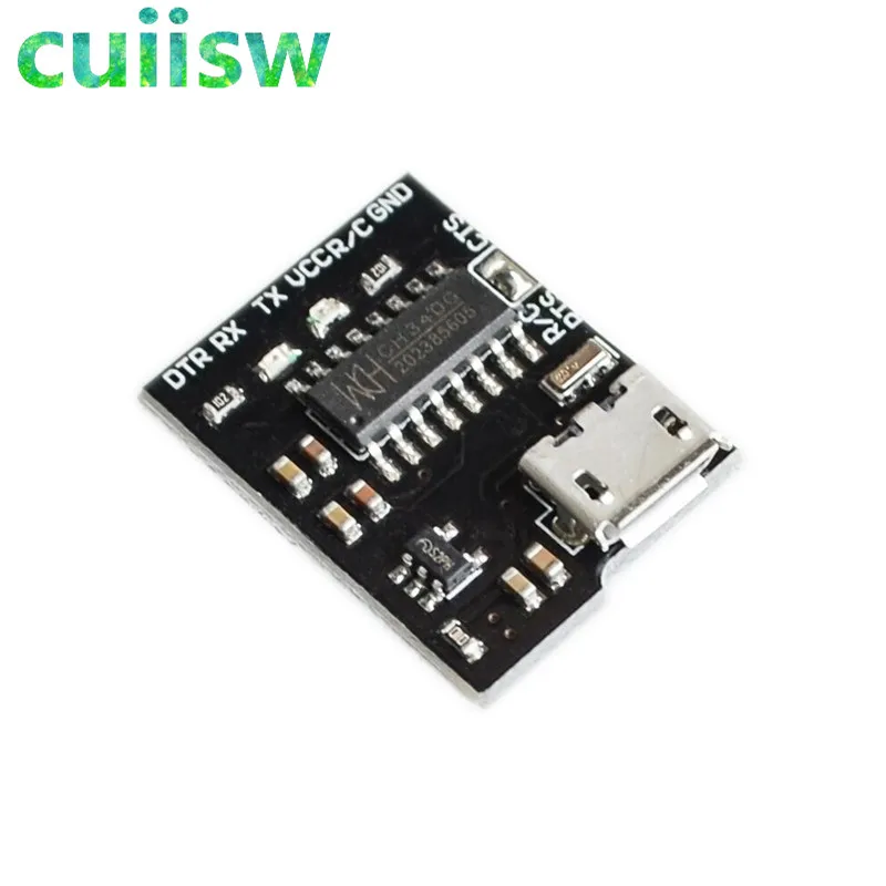 33V5VWeMosCH340GBreakoutBoardMicroUSBtoSerialPortModule