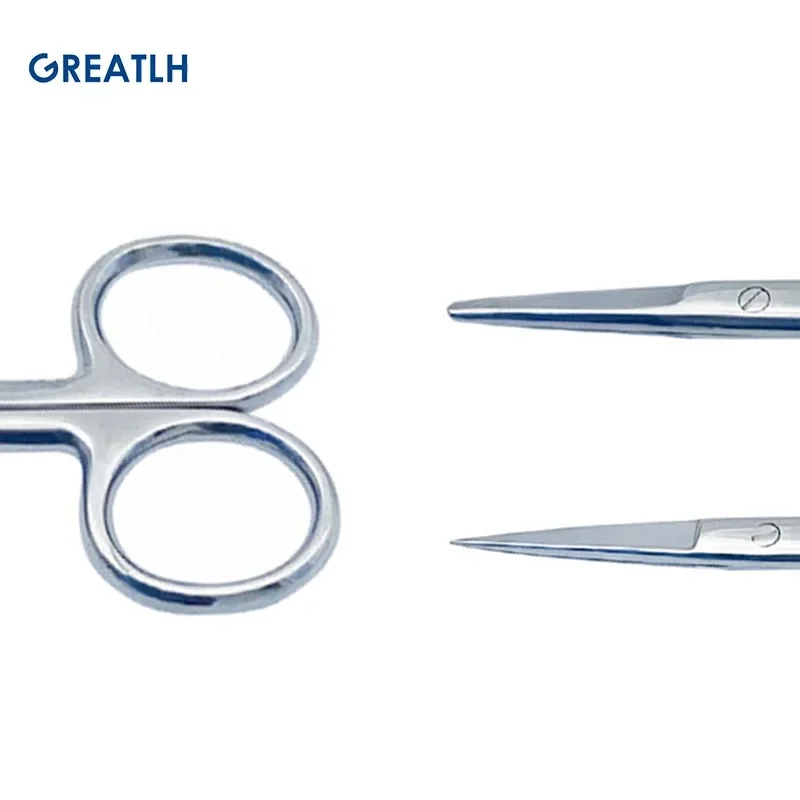 Orthopedic Surgical Scissors Straight Scissors Stainless Steel Orthopedic Veterinary Instrument Round/Point Head pet 1pcs veterinary surgical instruments orthopedic instruments orthopedic cerclage wire orthopedic retractor