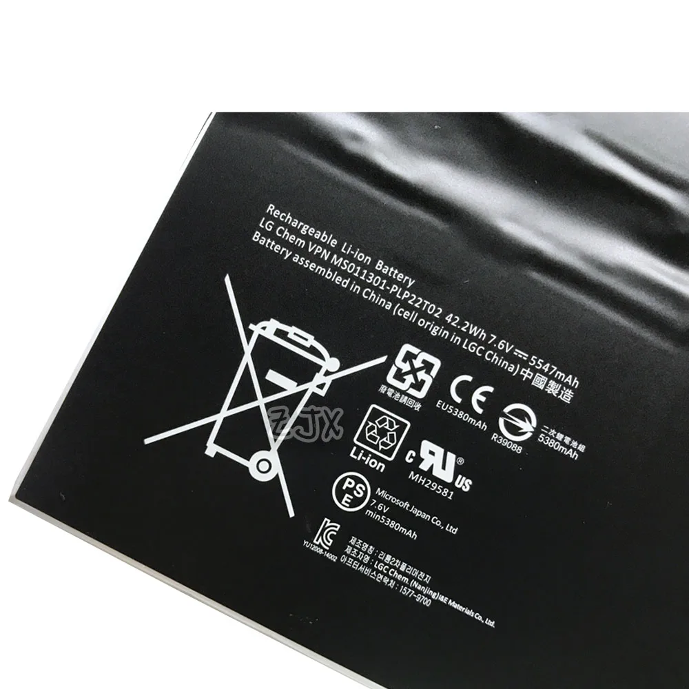 For Microsoft Surface Pro3 Flat Battery 1631 Original Battery MS011301-PLP22T02