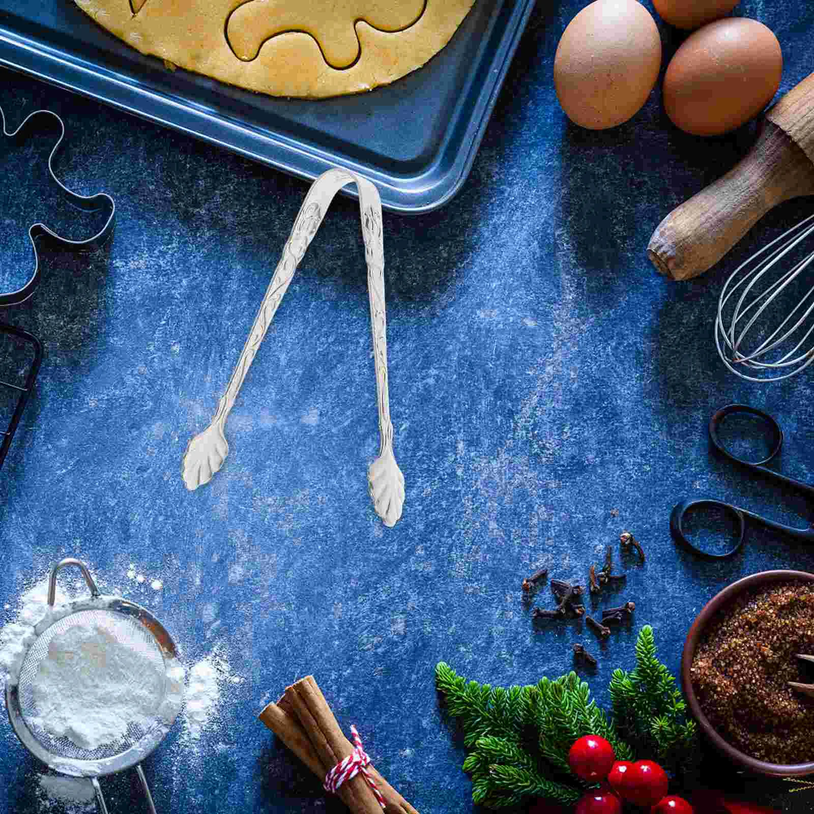 

2 Pcs Appetizer Food Clip Serving Clips Multi-function Tong for Fettuccine Pasta
