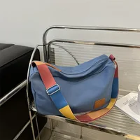 Sac à bandoulière grande capacité pour femme, style coréen 2026, tendance, unique, élégant, couleur unie, sac fourre-tout de boutique 5