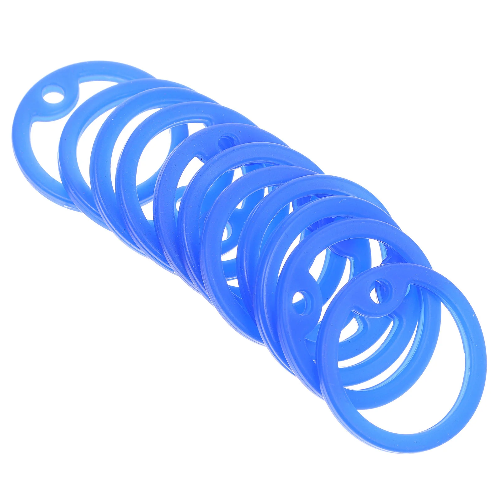 

15pcs Silicone Pet Tag Silencers Tag Rings Collar Dog Tag Silencers