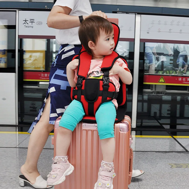 Baby Seat Cushion With Safety Belt For 