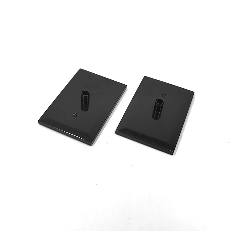 작은 세분화 된 빌딩 블록 4025 부품 기차 보기 플레이트 (타일, 5mm 핀으로 수정 된 6x4) DIY 기차 부품 4x6 전환 플레이트