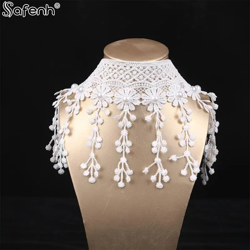 Collana Girocollo In Pizzo Nero Stile Boho Gotico | Con Cristallo E Goccia | Vintage Punk Per Donna | Regalo Halloween