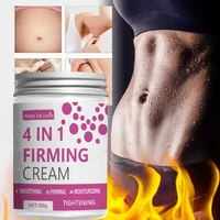 Crème raffermissante 4 en 1, gingembre, aloe vera et essence de café – Crème raffermissante hydratante pour le corps pour abdominaux, bras et jambes 6