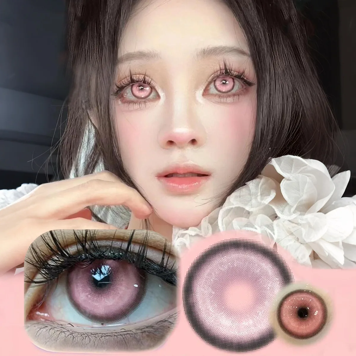 Nebula Blue Cosplay Colored Contact Lenses - Anime & Halloween Edition