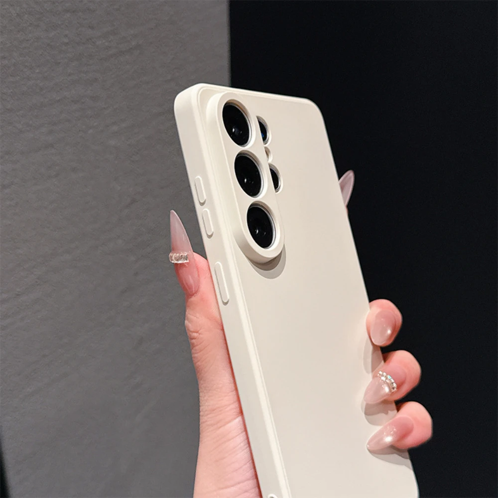 Enhanced Shockproof Soft Silicone Phone Case - Sleek TPU Bumper Protective Shell