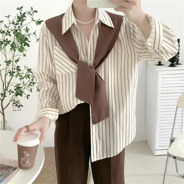 S.H ARAB SHOP قميص نسائي ربيعي كم طويل 3