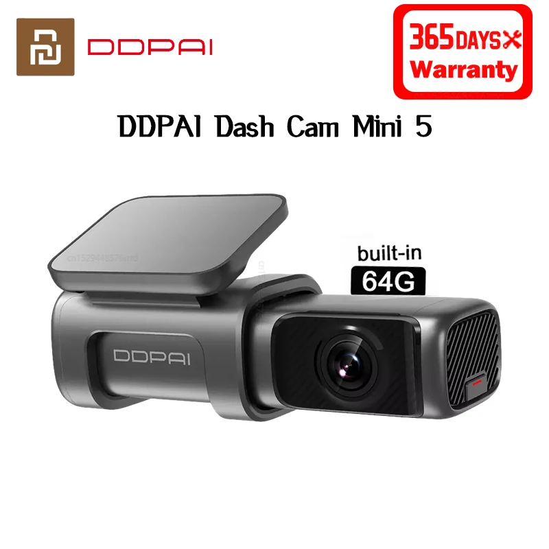 Xiaomi Ddpai Dash Cam Mini 5 Uhd Android Car Camera 4k 24h Parking