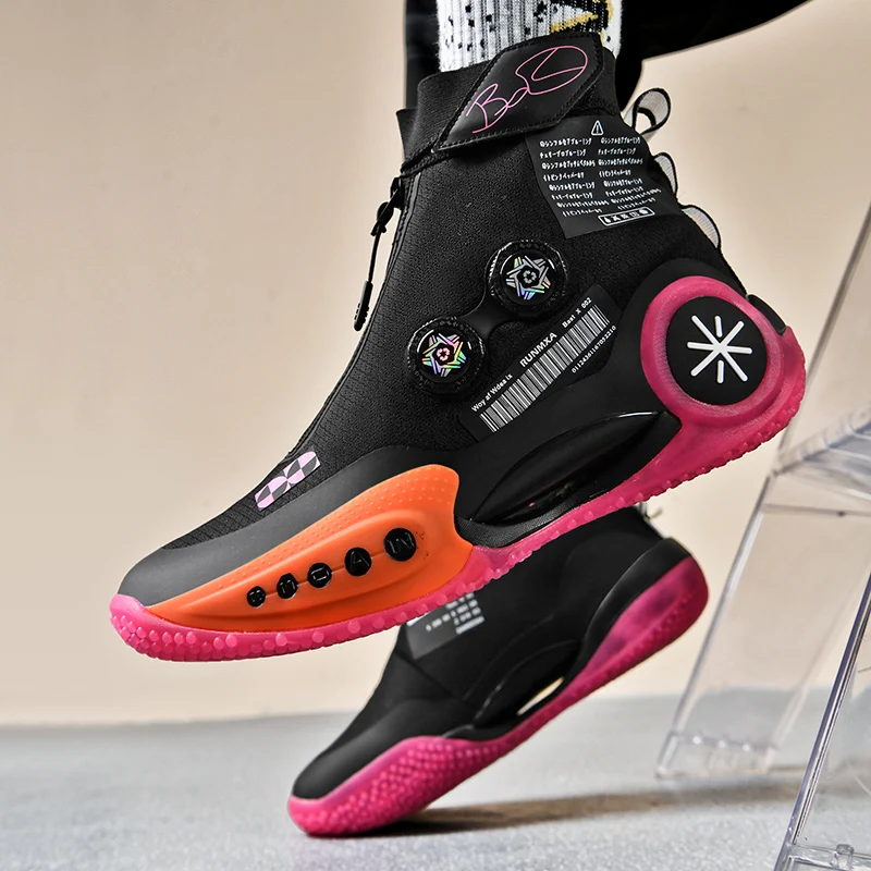 High-top Men Basketball Shoes Kids Women Breathable Oudoor Sock Basket Shoes Brand Design Sneakers Original Fashion Sports Shoes