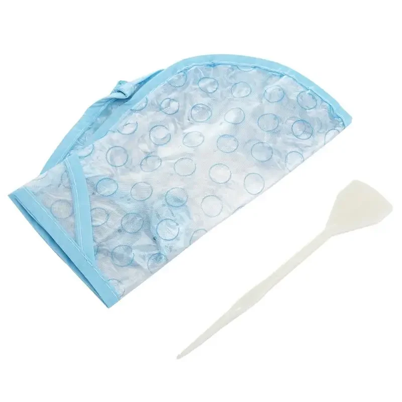 Hair Dyeing Hook Brush Painting Highlights Frost Protection Care Salon Tools 2Pcs Set