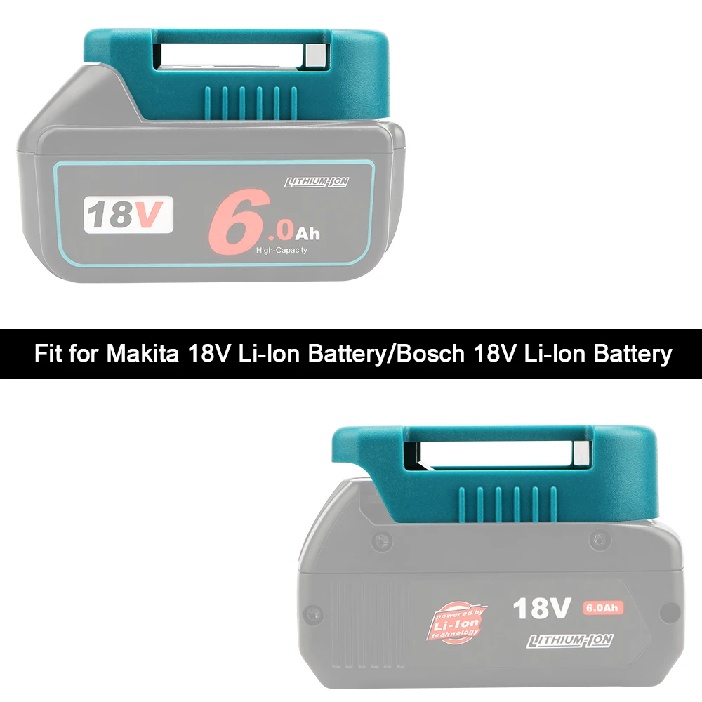 Battery Holder Camason For Makita and Bosch 18V Battery Storage Rack Holder Case for Fixing Devices Power Tool Accessories