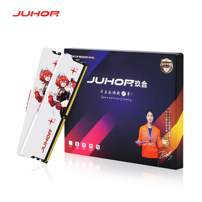 Juhor-デスクトップゲームキット,ddr4メモリ,16g,8g,3200mhz