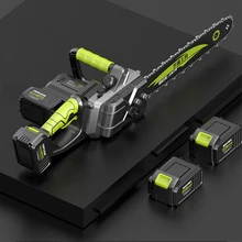 

Brushless Motor Chainsaw Lithium Battery Cordless Saw Battery Powered Chainsaw Reciprocating Chain Saw Logging Home Power Saws