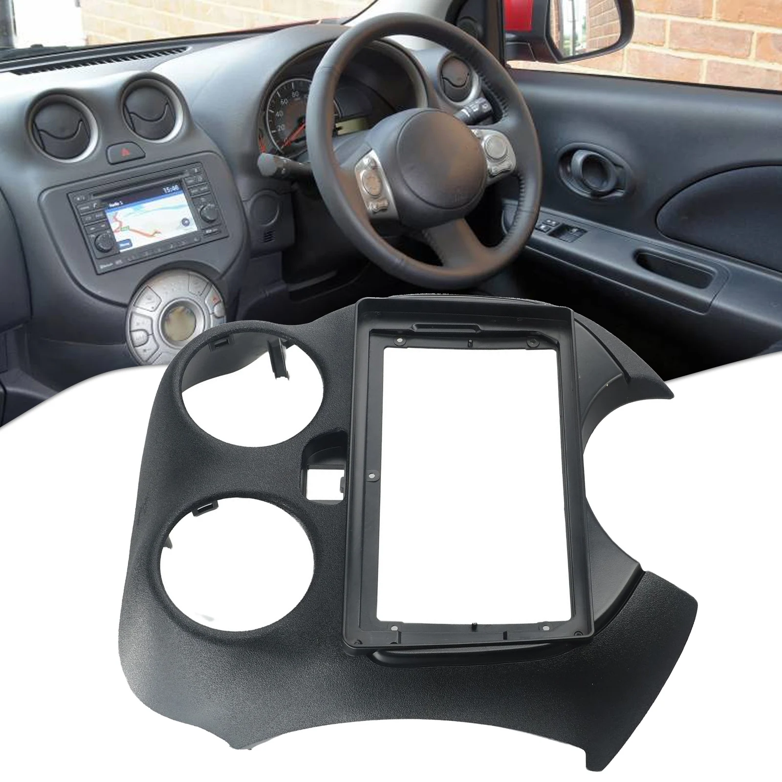 Outdoor Garden Indoor Office Panel Frame Black Plug And Play Accessori Abs Parti Di Qualità Oem Per Nissan Micra