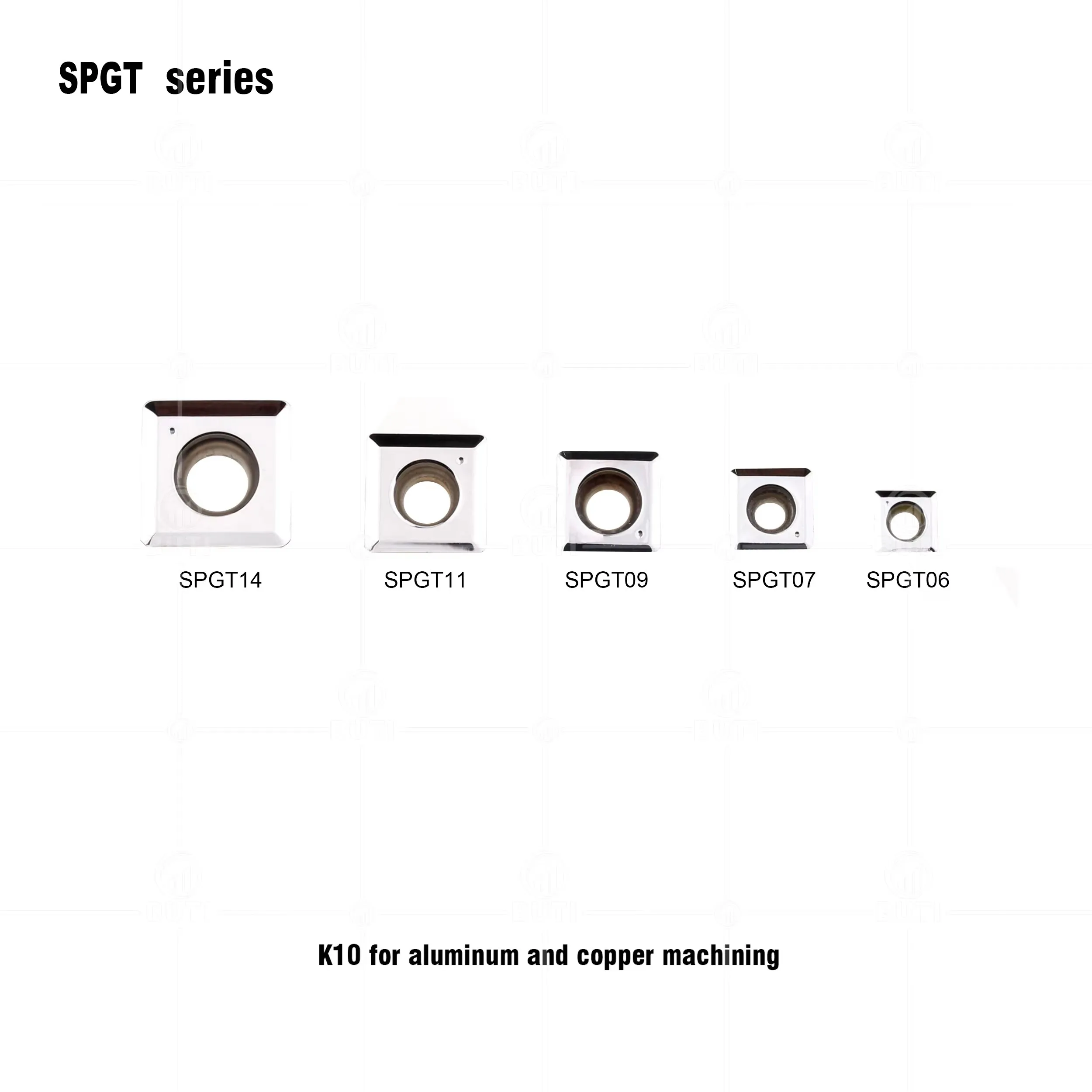 DESKAR100% 오리지널 SPGT060204 SPGT07T308 SPGT090408 SPGT110408 SPGT140512 WCGT080412 AL K10 U 알루미늄 프로세스용 드릴 인서트