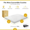 Sofa Bed Mattress Full Size 4-inch Cold Gel Memory Foam Mattress for Folding Sofas and Sofa Beds,72"L X 53"W X 4"Th 3