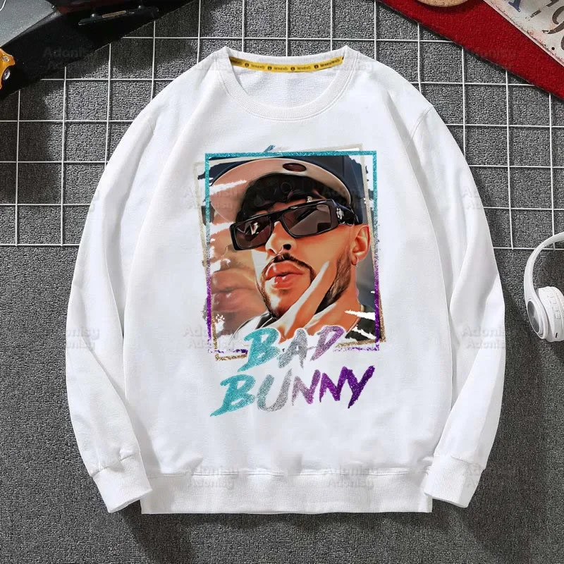 

Мужская футболка Bad Bunny Maluma Yo Perreo Sola, милая Мужская модная футболка Un Verano Sin Ti, мужские повседневные топы с коротким рукавом