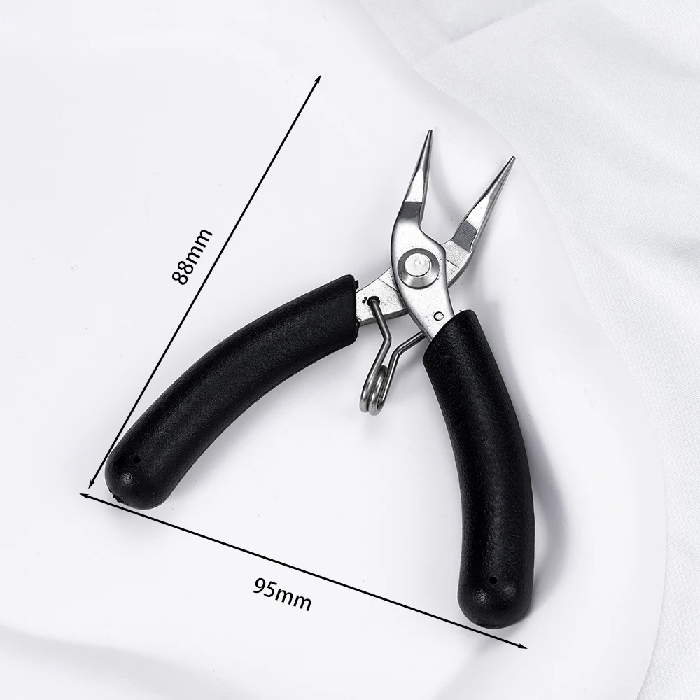 Stainless Steel Mini Needle Nose Pliers Curved Nose Pliers Jewelry