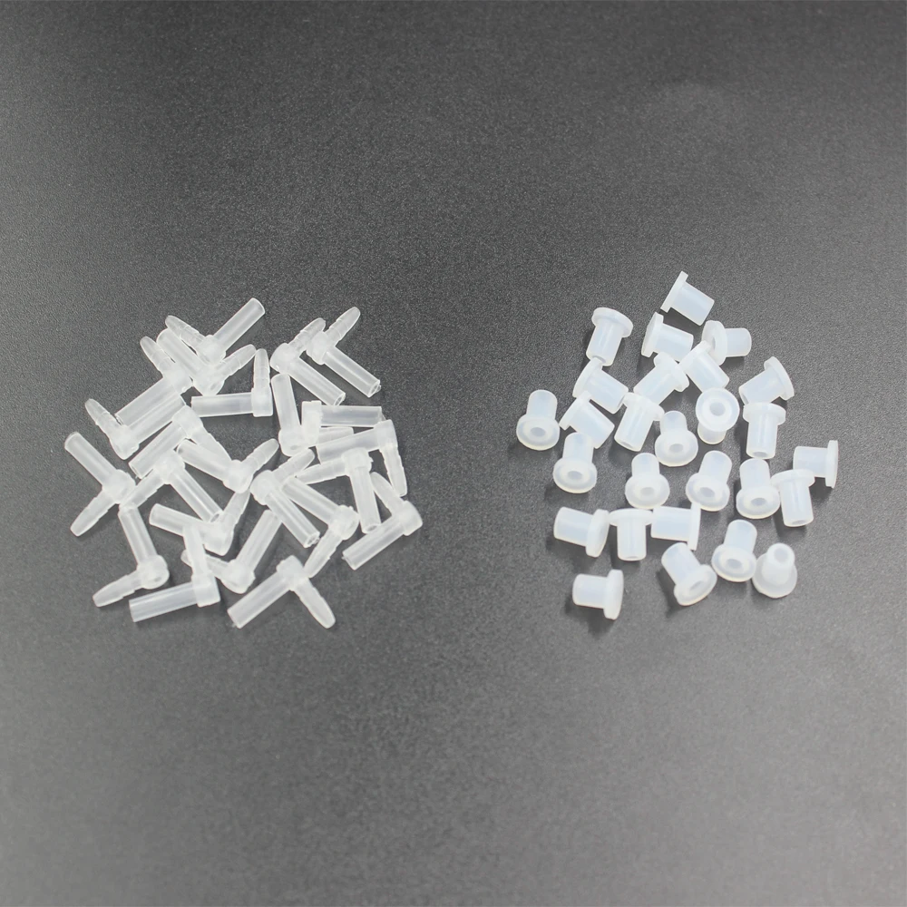 1000pcs tube bend /pipeline connector + 1000pcs tube rubber /pipeline sleeve usd for ciss