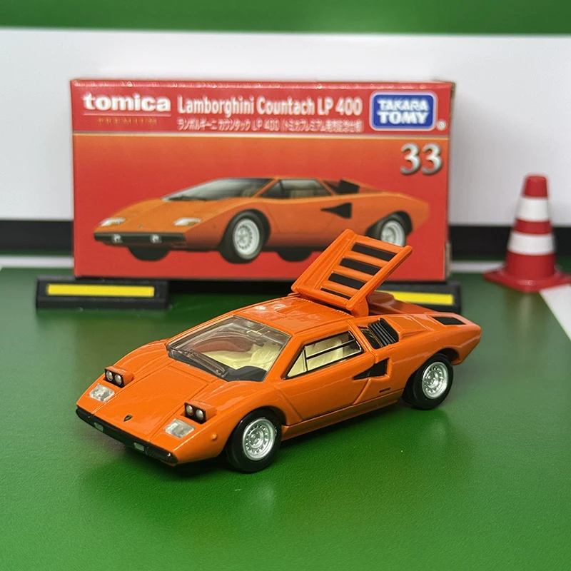 TAKARA TOMY Tomica NEW Premium TP33 Lamborghini Countach LP 400 Alloy Toys Motor Vehicle Diecast Metal Model Gift for Children 4