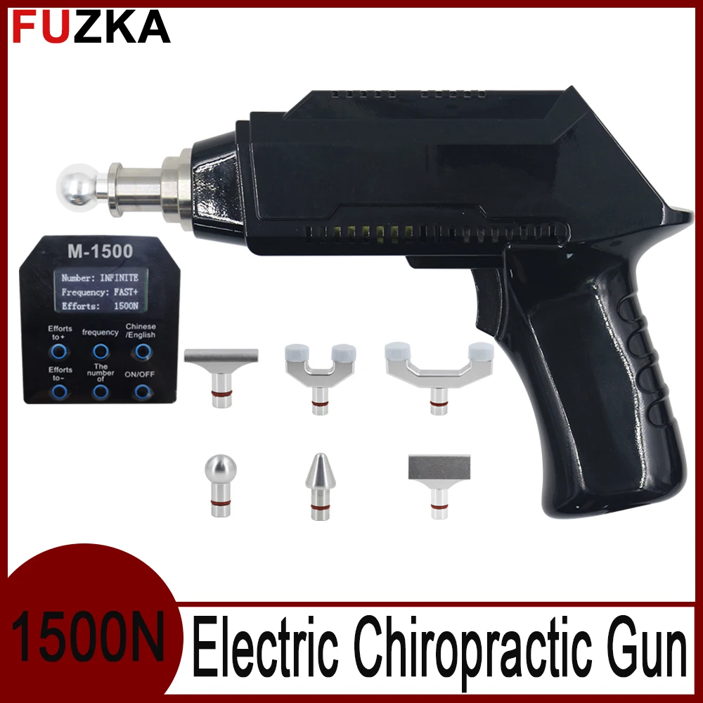 

New Chiropractic Adjusting Tool 1500N Electric Correction Gun Cervical Massage Portable Health Care Body Muscle Relax Massager