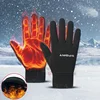 Winter Outdoor Sports Running Glove Warm Touch Screen Gym Fitness Full Finger Gloves For Men Women Cycling Gloves 1