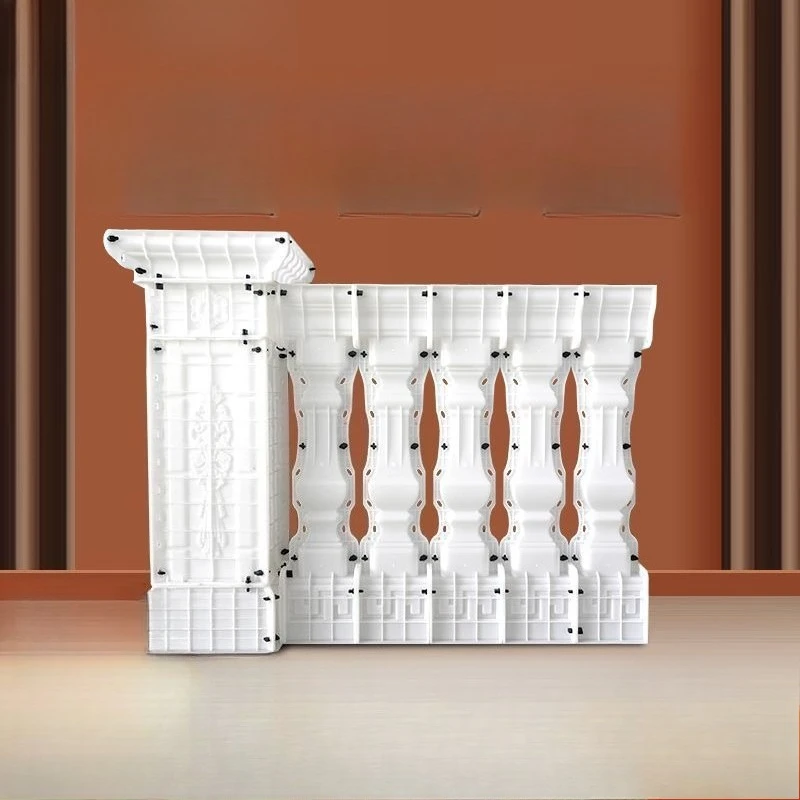 Square Roman Column Mold New Design Special Price Chinese Railing Balcony Guardrail Villa Courtyard Full Set Cement Products
