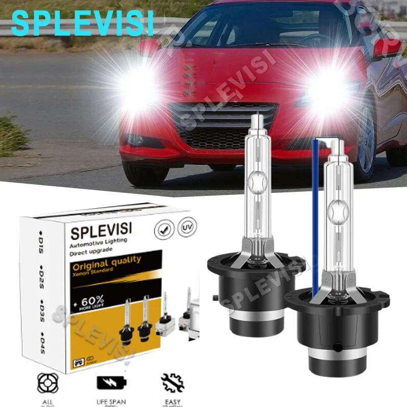 

2x Xenon HID Headlight Low Beam Bulbs For Honda CRZ CR-Z 2011 2012 2013 2014 2015 2016