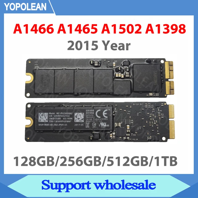 Original SSD Solid State Drive 128GB 256GB 512GB 1TB for Macbook Pro Retina  A1502 A1398 Air