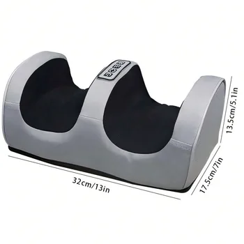 Electric Foot Massager Shiatsu Kneading Deep Tissue Relax Heated Roller Calf Pain Relief Fatigue Muscles Vibrator Machine Health 2