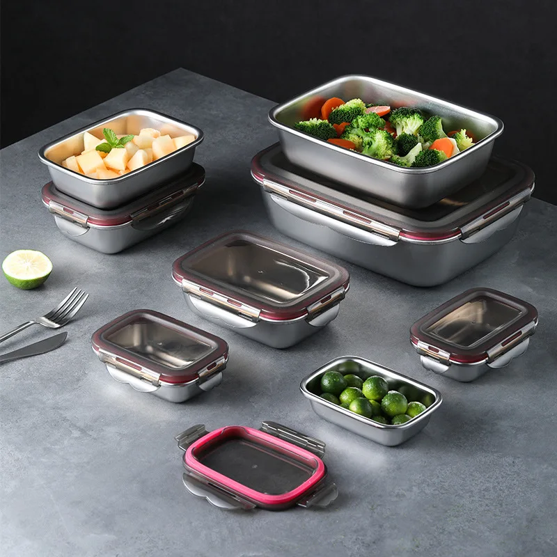 304 Stainless Steel Bento Box 2