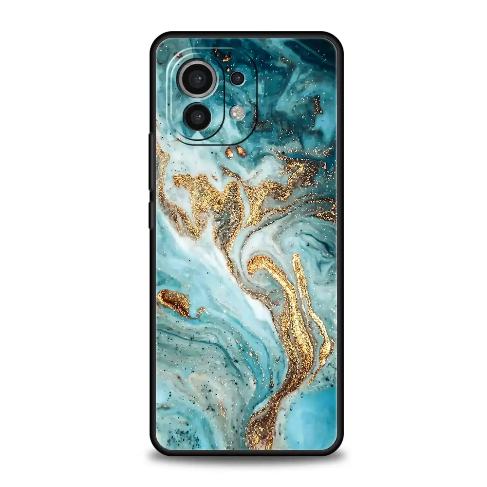 Marble Art Fashion Soft Shell Phone Case Cover