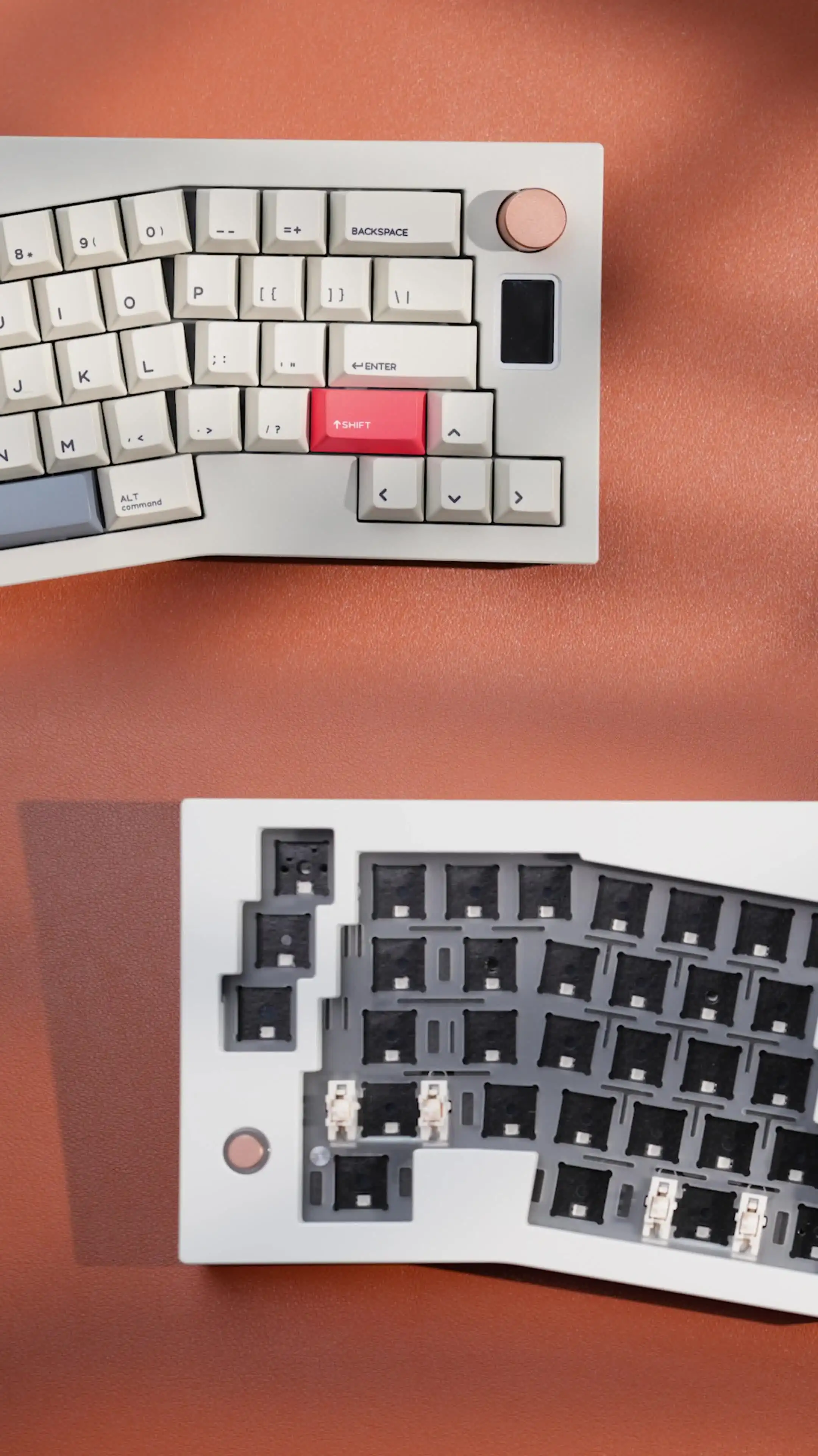 cidoo V68 アリス配列キーボード