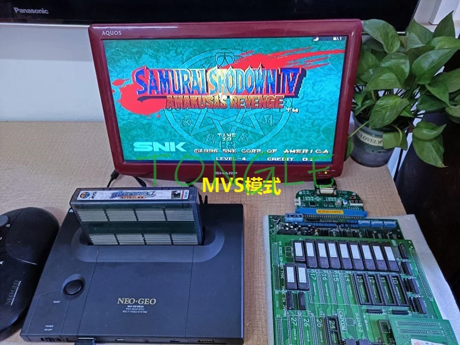 V2.0 Retrofit snk Neo Geo Mvs-ホームコンソールの2版アンプ