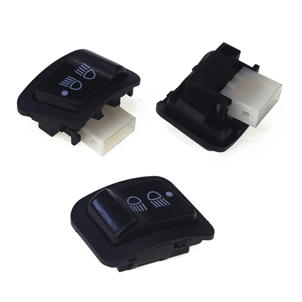 

Universal Motorcycle Switch Black Dimming Easy Installation Headlight High Beam Horn 1PCS 3rd Gear REVO VEWA110