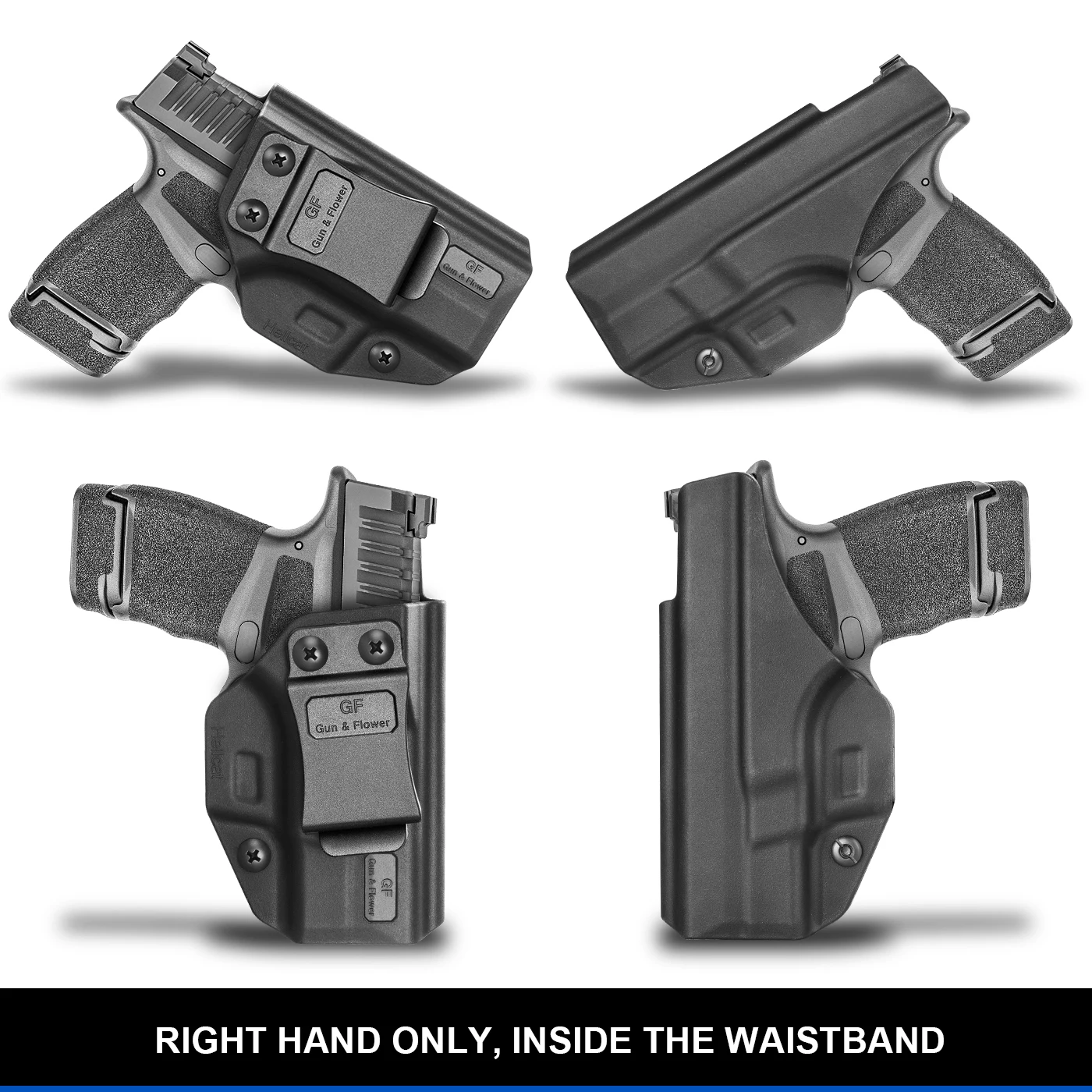Fits SA Hellcat RDP/OSP W/ Olight BALDR Mini RMR Cut IWB Concealment Holster