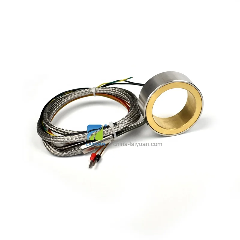 

Laiyuan Inner Diameter 40mm Injection Molding Machine Nozzle Heater 210v 400w Brass Hot Runner Coil Micro Heater