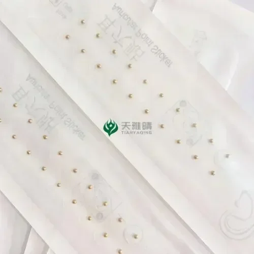 100PCS Transparent Ear Point Stickers Ear Pressure Stick Acupuncture Auricular Ear Stickers Massage 3