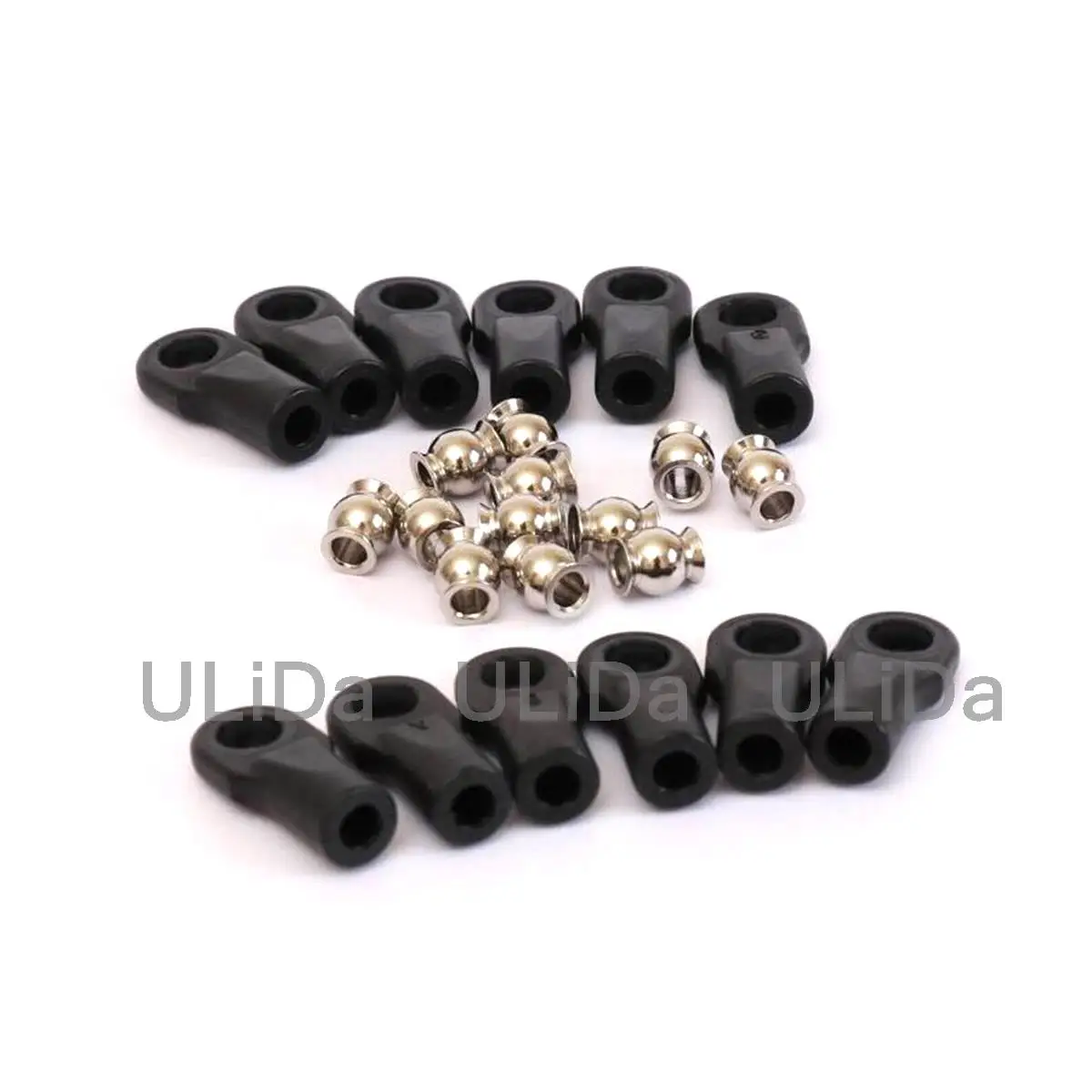 

12pcs Large Rod Ends /w Hollow Balls Rostock Kossel Mini for Traxxas 1/10 E-REVO SUMMIT 5347 Arms-Makes RC Car Accessories