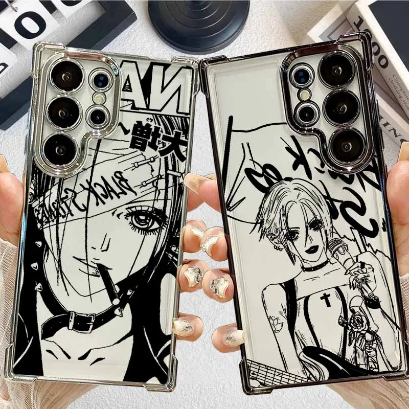 Stylish Cool Anime NANA Plating Anti-Fall Phone Case