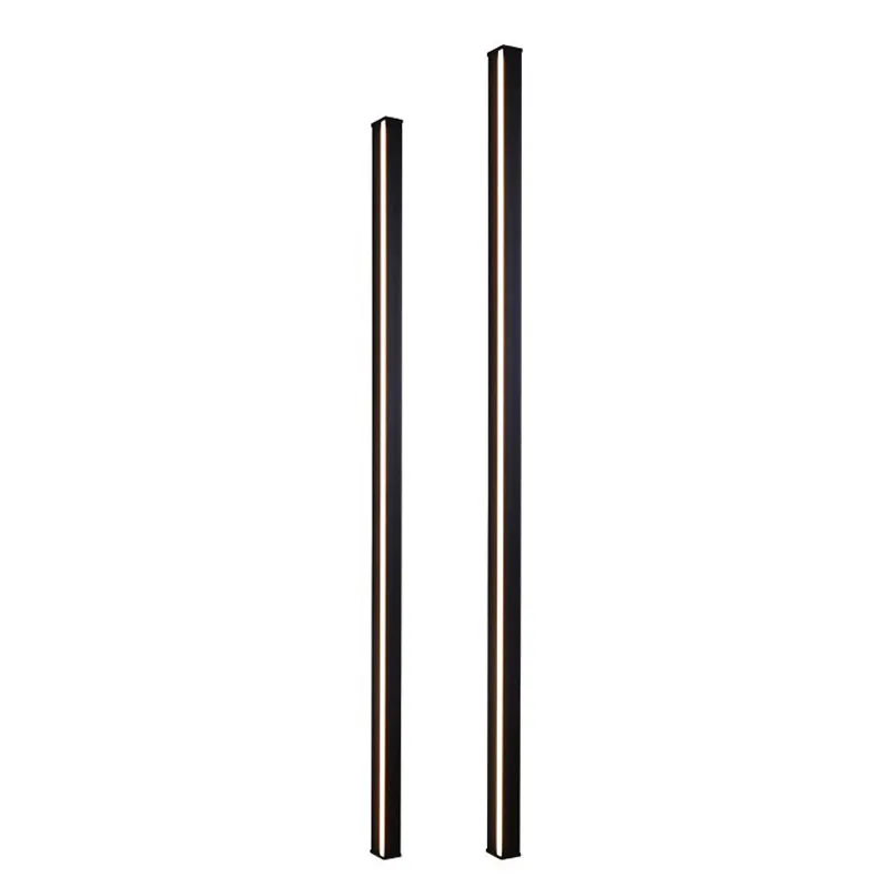 Modern minimalist line wall lamp bedroom headboard corridor master bedroom background wall creative minimalist strip lamp - Image 6