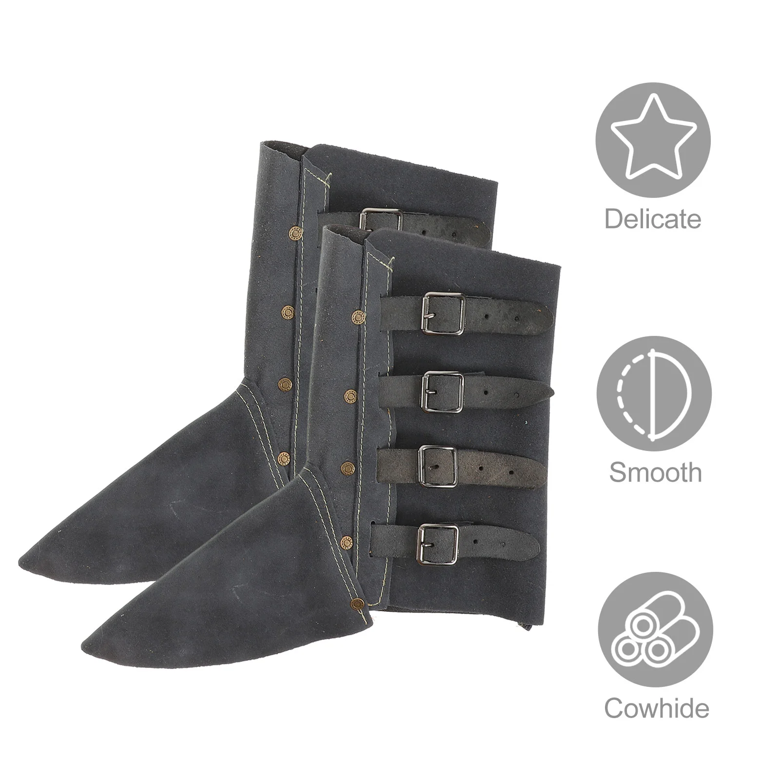 

Welding Protection Clothing Protective Legs Foot Cover Cowhide Shoes Boot Protectors for Welders