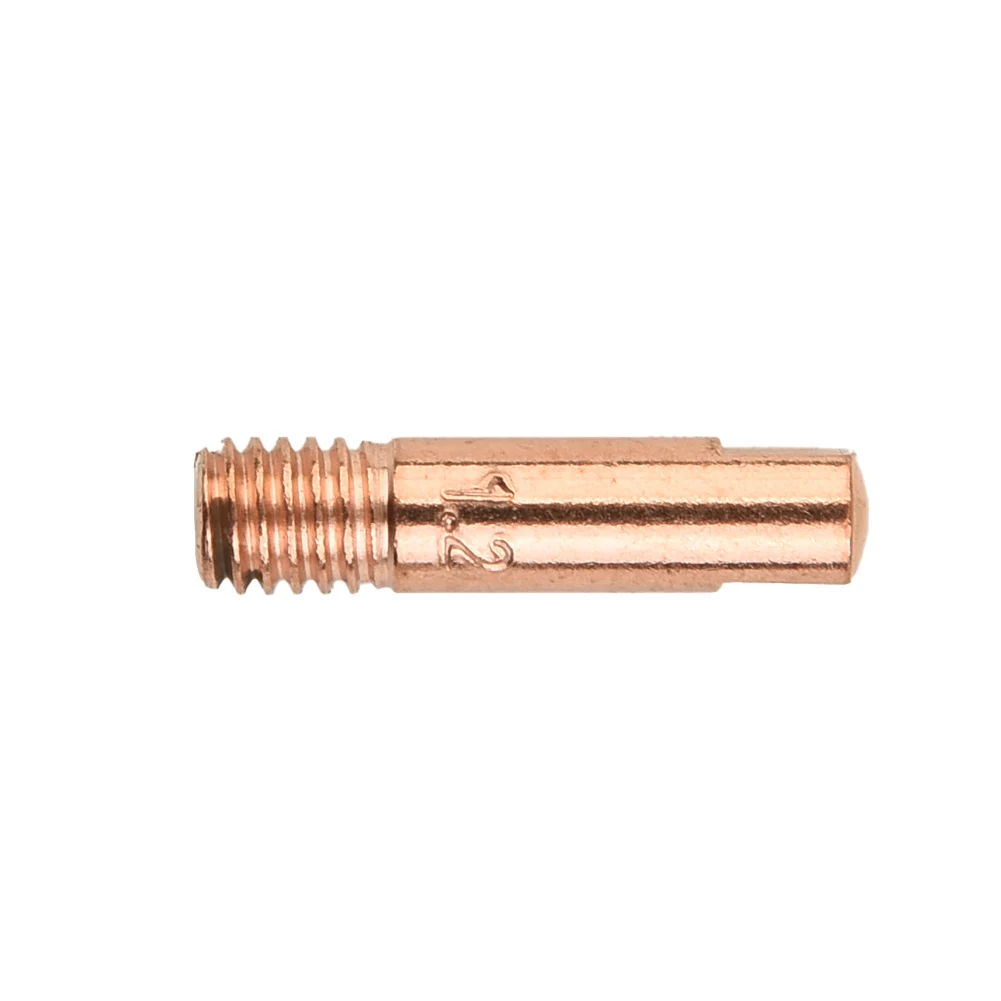 

Tips Holder Kits Nozzles Copper 25*6mm 10Pcs 10x 0.8/1.0/1.2mm MB-15AK MIG/MAG M6 Torch Sale Durable Practical